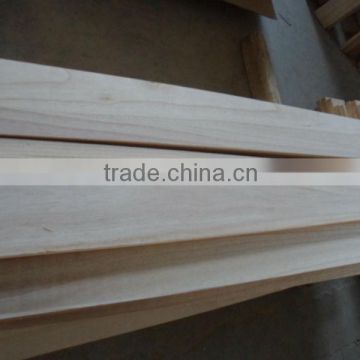 finger joint paulownia wooden blinds slats