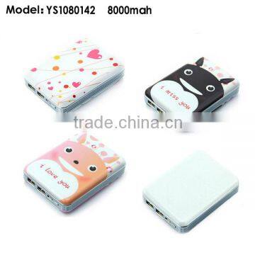 My Neighbor Totoro Power Bank Charge, 5V/1A Mobile Home Power Supply, 5V/2.1A Mobile External Power Battery Charger