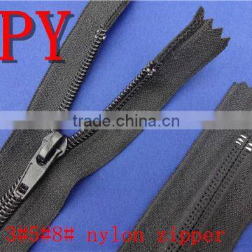 High Quality Close End Nylon Zipper with Factory Price