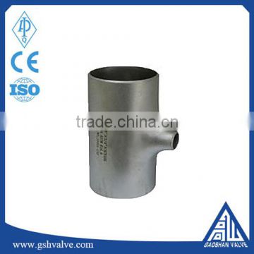 ASME B16.11 forged pipe reducing tee