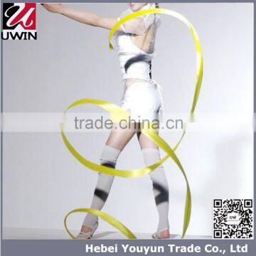 Custom high quality dance ribbon rhythmic gymnastics ribbon