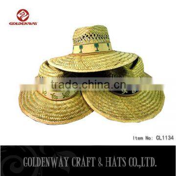 Natural Summer Straw Hats Wholesale With Band photo-2