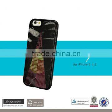 Natural Marble Stone Cell Phone Cover Optional TPU,OEM Wholesale Soft TPU Ultra Thin DIY Marble Phone Case For Apple IPhone 6 6S photo-3