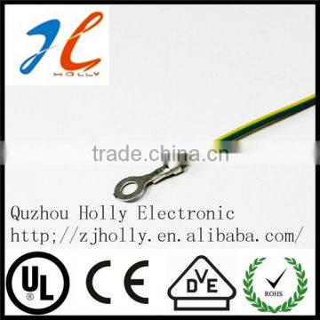 Ring Terminal Yellow-Green Color Ground Wire harness