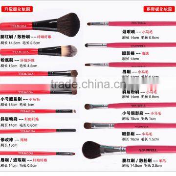7pcs Kids Paint Makeup Brush Animal Hair Face Blender Make up Brush for Starter photo-5