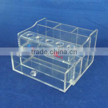 clear acrylic jewelry organizer box