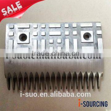 Nice appearance aluminium alloy escalator comb plate