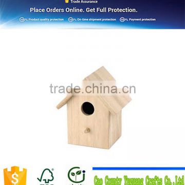 Wooden Bird House wood bird cages custom bird nest