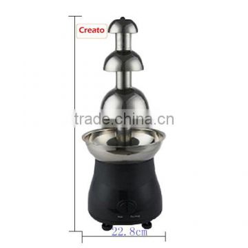 wholesale fashionable creato 3 tier chocolate fountain for sale