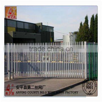 China Supplier Top Quality Hot Dipped Galvanized Steel Palisade Fence/fencing for Sale photo-3