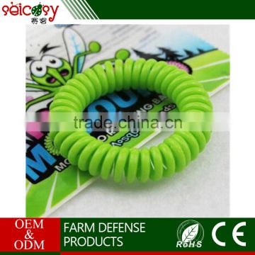 Smells great multicolored waterproof no stimulation summer mosquito repellent bracelet for kids