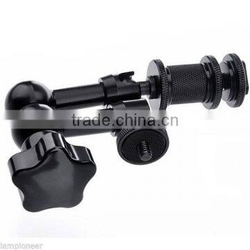 Friction Articulating Magic Arm 1/4" Hot Shoe Connector for Camera LCD Monitor LED Light photo-5