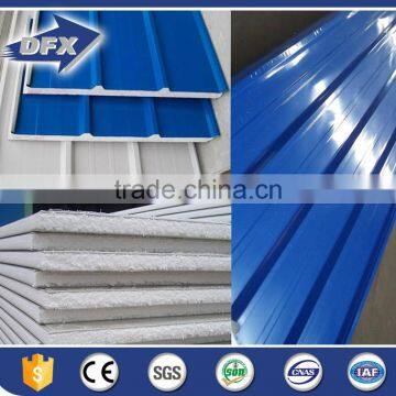 2017 hot sale polystyrene eps board roof sandwich panel