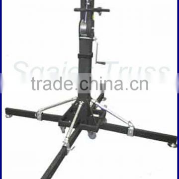 Heavy duty crank stand truss lift equipment lighting lifter