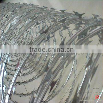 barbed wire rope,electro galvanized