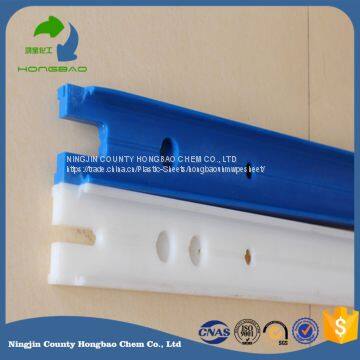 See Drawing Custom Shaped PE Part HDPE UHMWPE CNC Processed Spare Rod