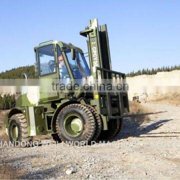Best sell off road forklift truck,10tons forklift