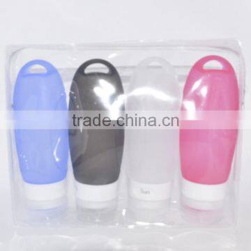 Cute Silicone Baby Bottle for Lotion and Cream Filling While Traveling MP4410