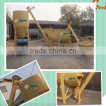 1-1.5t/h Horizontal putty powder mixer production line