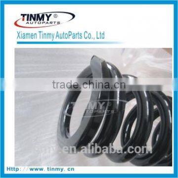 black compression spring retractable coil spring