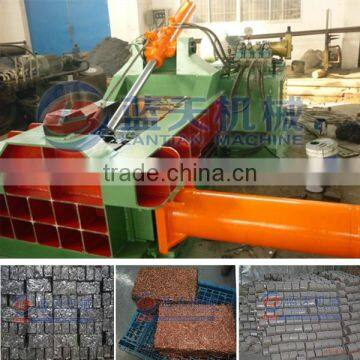 Factory outsale hydraulic scrap metal iron waste copper baler machine