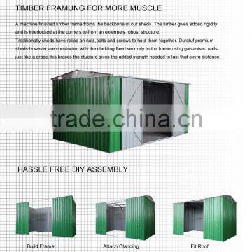 Portable Steel Frame Outdoor Waterproof Sheds for Storage photo-6