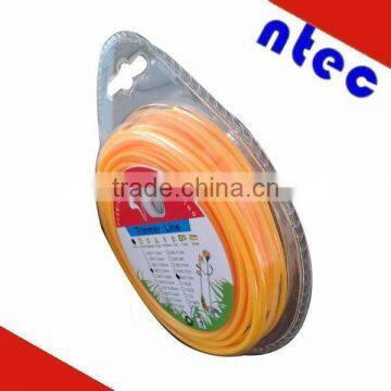 2.0mm round Nylon Grass Trimmer Line with blister package