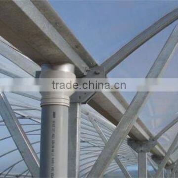 Multi-Span Greenhouse With Roll Up Motor For Ventilation Used For Animals Growing photo-6