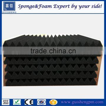 High density soundproofing foam with wedge/egg/pyramid shape/acoustic foam panels