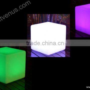 Remote Control LED Luminous Cube Seat, Bench,chair, Sedia, SILLA photo-2