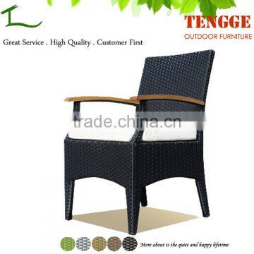4 People Rattan Wood Dining Chair Rattan Wood Table photo-4