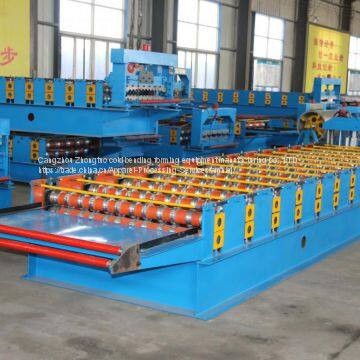 Glazed Tile Metal Coil Roll Forming Machine photo-2