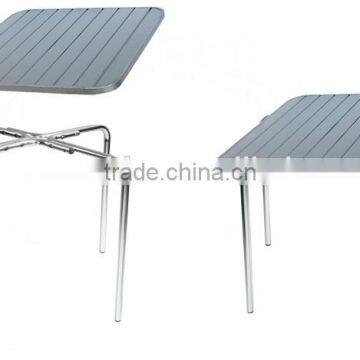 High quality Light weight 4 Aluminium table Leg for the wood table L83309