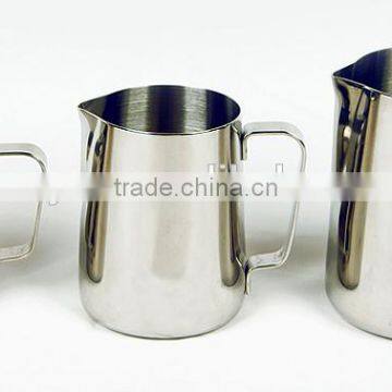 Stainless Steel Milk Pour Pot Cup Mug Frothing Pitcher With Measurements photo-2