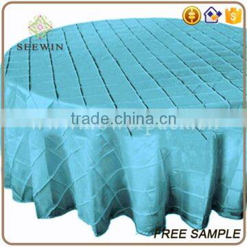 Luxury Polyester Taffeta Table Cloths for Round Tables photo-4