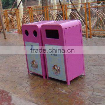 Arlau Urban Outdoor Furniture Metal Dustbin Pictures photo-6