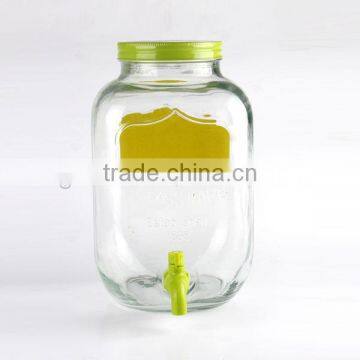 Circleware Colorful 5L Yorkshire Glass Beverage Drink Dispenser photo-2