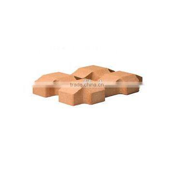 Standard Size of Clay Brick for Parking Lot/ Square Tile in High Quality photo-3