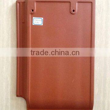 Professional Spanish Clay Roof Tile, Waterproof Flat Concrete Roof Tile photo-4