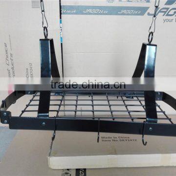 Wrought Iron Hanging Pot Rack photo-2