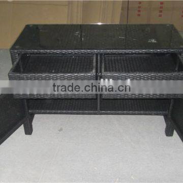 Hot Sale Garden Outdoor Accessory Rattan Cabinet photo-5