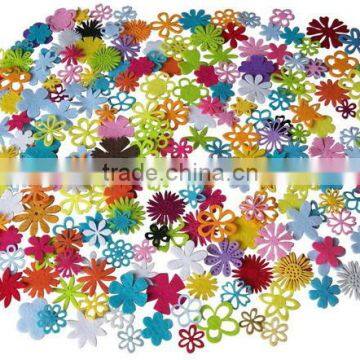 eco friendly new products promotional gift wholesale ornaments felt artificial decoration fabric flower on  express