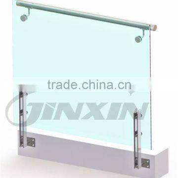 Stainless Steel Side Mounted Glass Spigot For Staircase Balcony Railing photo-4