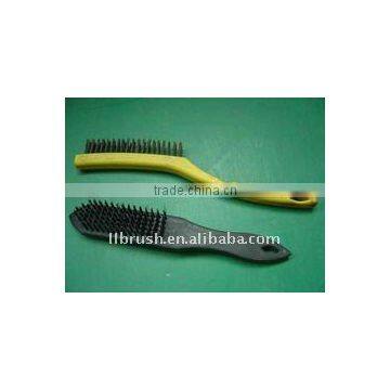 plastic handle steel wire brush