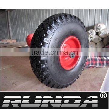 wheel barrow solid PU foam wheel 3.00-4