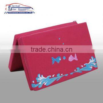 Color Red ,foam Sponge Mattress,folding Baby Mattress,Natural Latex Foam Baby Mattress photo-2