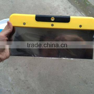 Flat face Stainless steel blade Scraper with plastic handle 4"~12"