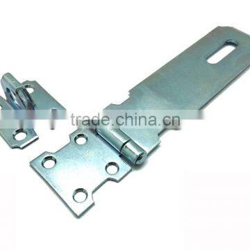 Latch Lock, Zinc Plated Safety Hasp With Loose Staple, Door Hasp, Steel Hasp Staple Set photo-3