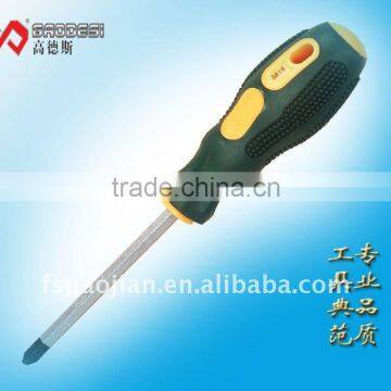 double color handle cr-v magnetic screwdriver