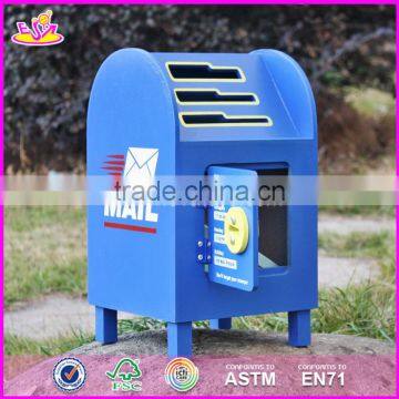 2017 New Products Pretend Play Miniature Wooden Mailbox Toy for Kids W10D122 photo-5